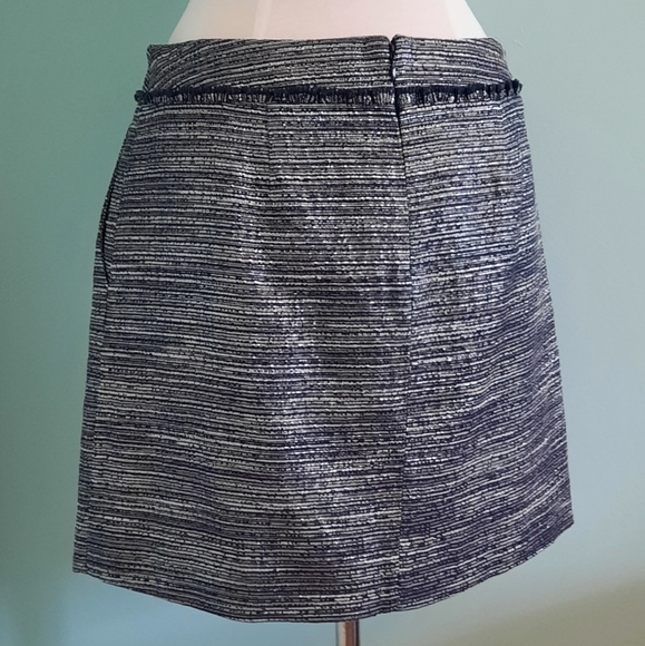Gap Navy/Metallic Mini Skirt - Picture 2 of 4